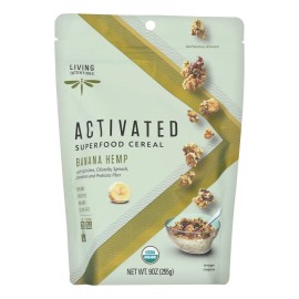 UD_Living Intentions Activated Superfood Cereal 6-Pack 9 oz Instant Breakfast Oatmeal for Children Babies Refined Processed