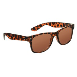 proSPORT Reading Sunglass No Line Full Lens Sun Readers +1.50 Men Women Tortoise Frame Brown Lens