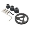 RC Metal Spur Gear Set Motor Pinion Gears Kit 52T