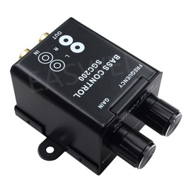 Universal Car Home Amplifier Bass Controller RCA Gain Level Volume Control Knob