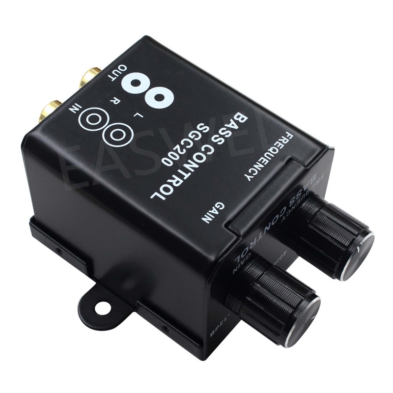 Universal Car Home Amplifier Bass Controller RCA Gain Level Volume