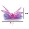Liasun Paquete de 6 pinzas para el pelo de mariposa