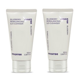 Innisfree Blueberry Rebalancing 5.5 Cleanser, 100ml, 2 pieces