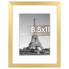 upsimples 8.5x11 Picture Frame, Display Pictures 6x8 with Mat or