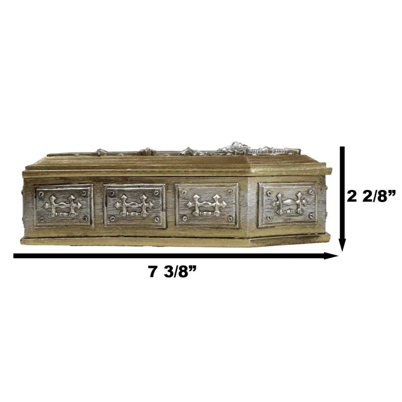 Ebros Gift Vampire Dracula Nosferatu Figurine With Bat Moon Sword