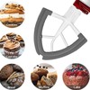 Flex Edge Beater with Flexible Silicone Edges Bowl Scraper for
