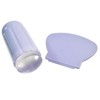 KM Nails Clear Jelly Stamper Nail Art Stamp