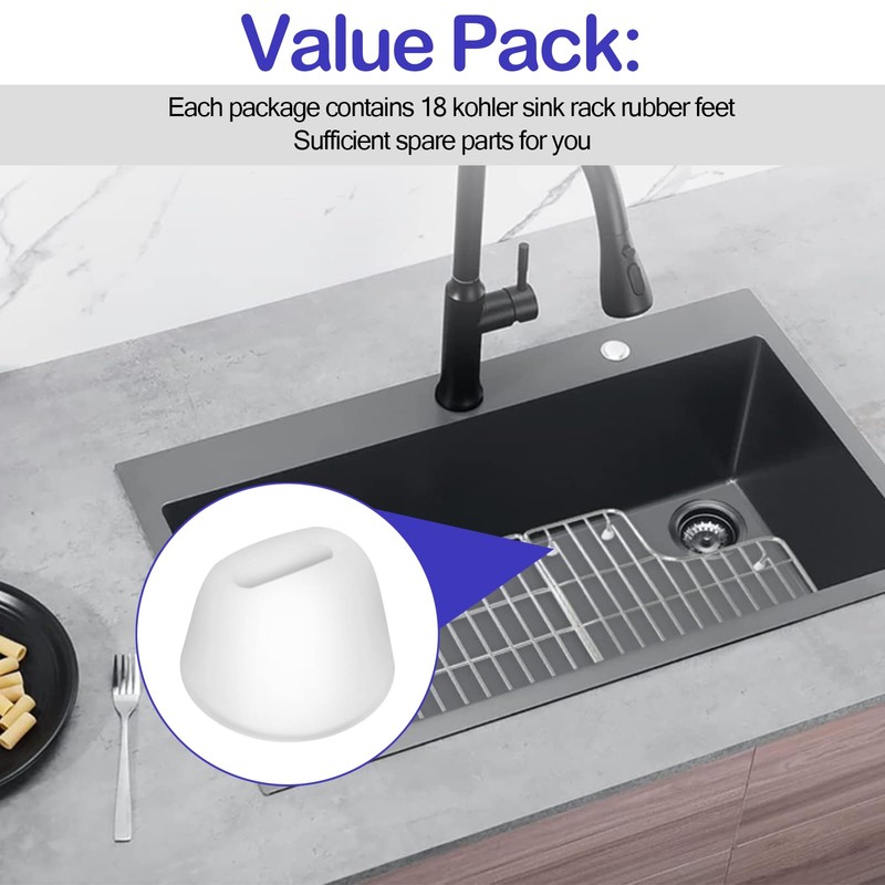 Kitchen Sink Rack Feet Replacement Kohler Sink Rack Feet For