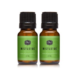 P&J Trading Mistletoe Fragrance Oil 10ml 2pk - Candle Scents, Diffuser Oil, Soap Making Supplies
