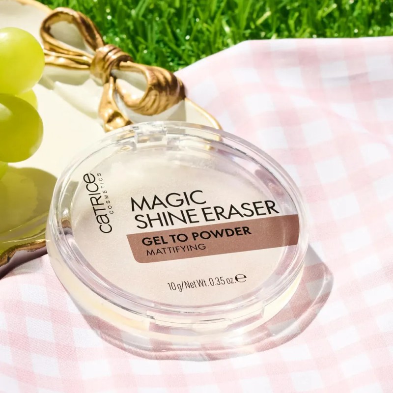 Gel A Polvo Shine Eraser Catrice, Acabado Mate Mágico