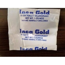 Inca Gold Portable Toilet Chemical Deodorizer 12 1oz Packs