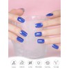 XT Semi Cured Gel Nail Strips (Dazzling Blue) Solid Glitter