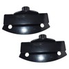 Rear Upper Coil Spring Bucket Mount Perch Retainers for Jeep