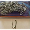 25Pcs Metal Deep Pinch Curtain Hooks Pins Galvanised Curtain Tape