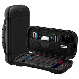 Switch 2 Storage Case, Carrying Case, Storage Bag, Nylon Material, Soft Lining, Dustproof, Shockproof, Large Capacity, 10 Game Card Slots, For Going Out/Travel, Small Storage, Convenient to Carry