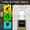 Spice Jar Labels - Black