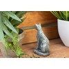 stoneandstyle Stone Figurine Small Cat Bastet Goddess Frost-Proof Cast Stone