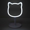 White Cat Shaped Vanity Mirror. Cute Cat Ears Shape Mirrors