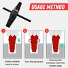 Pipe Extractor for Damaged Screws and Broken Bolts from ½