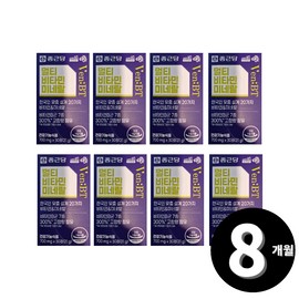 Living Factory H Partner Chong Kun Dang Benviti Multivitamin Mineral 30 tablets, 8 / 종근당 벤비티 멀티비타민 미네랄 30정, 8개