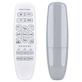 Replacement Remote Control Compatible with Okin Electric Adjustable Bed RF.27.19.33 Lucid L600, for ASONLY Bed, for Split King Adjustable Bed + 14'' Hybrid Mattress