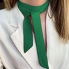 Mantieqingway Bow Tie for Women, Satin Ribbon Girls Self-tie Bowtie