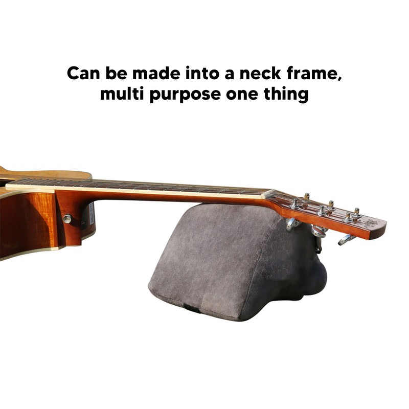 Guitar Cushion Inflatable Dual Use Soft Flocking Guitar Support Cushion