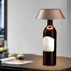 LED Wine Bottle Lamp Innovative Cordless Table Light with USB