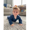 Happy Hippo Pijama para bebé de una Pieza con Cierre