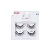 KISS Faux Mink, False Eyelashes, 'Muse', 14mm, Includes 2 Pairs