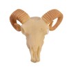 Wixine 1Pcs Aquarium Resin Sheep Head Skull Fish Tank Ornament