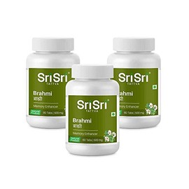 Sri Sri Tattva Brahmi Tablet, 500mg (Pack of 3)