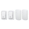 Wireless Doorbell Set Self Powered IP68 Waterproof Long Range Caregiver