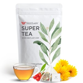 NESTLADY Cassia goji berry chrysanthemum tea, Honeysuckle, dandelion root, dried kumquat, light bamboo leaf, mulberry leaf, Combination of floral tea, herbal tea, flower tea, 决明子枸杞菊花茶, healthy nourishing tea bags 20 bags (160g, 8g/bag)…