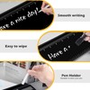 Desktop Glass Whiteboard with Mirror & Calculator(12 Digit LCD Display)