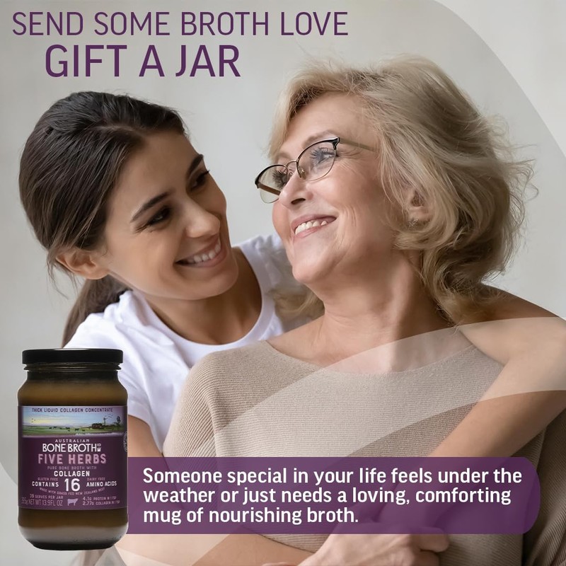 ABBCo Five Herb Beef Bone Broth Concentrate with Italian Herbs