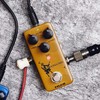 NUX Horseman Overdrive Guitar Effect Pedal with Gold and Silver