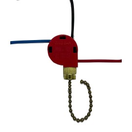 Hunter Fan Original 2 Speed Pull Chain Switch with wires