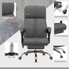 Vinsetto Executive Massage Office Chair with 4 Vibration, Computer Desk