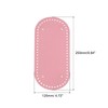 sourcing map Oval Bag Base Shape Pad 25 x 12
