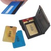 AOUZO Pack of 9 RFID Blocker Card Case, 9 Colours