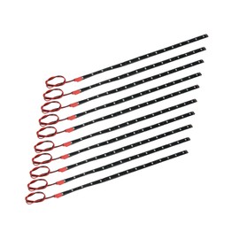TUCKBOLD 10 Pcs Universal LED Strip Light 12V for Car Motorcycle Red Light Automotive Parts