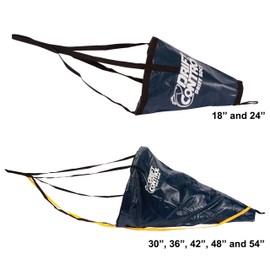 Lindy Drift Control Drift Sock Boat Bag Parachute Drift Anchor for Fishing Boat, Fisherman Series, 54"