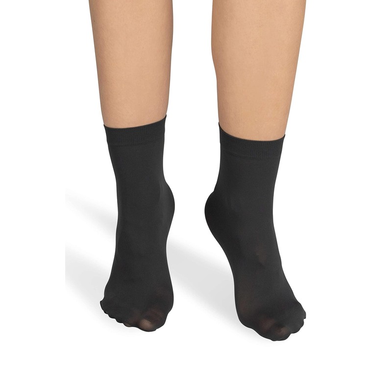 NOQ Mira Women's Socks Over the Ankle Plain 40 Denier