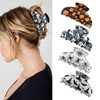 Halloween Hair Claw Clip for Women with Glitter Finish 3.4”