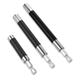 3pcs Magnetic Drill Bit Extension Holder Screwdriver Bit Holder Drill Bits Guide Adapters 1/4 Inch Hex Shank Screw Holders, Quick Release