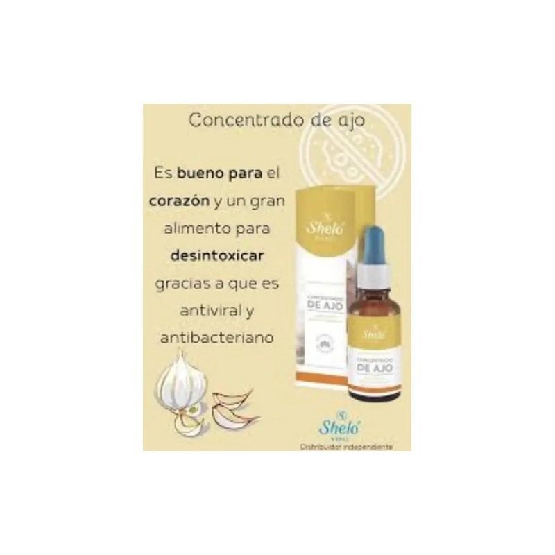 Concentrado De Ajo - Extracto De Ajo, Albahaca Y Hierbabuena