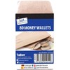 Just stationery 3 X Money Envelope 70x105mm (80 Wallets)