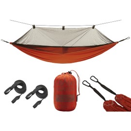 Grand Canyon Unisex - Adult 'Bass Mosquito' Lightweight Hammocks, Red, Double