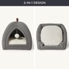 Bedsure Cat Beds for Indoor - 2 in 1 Cat